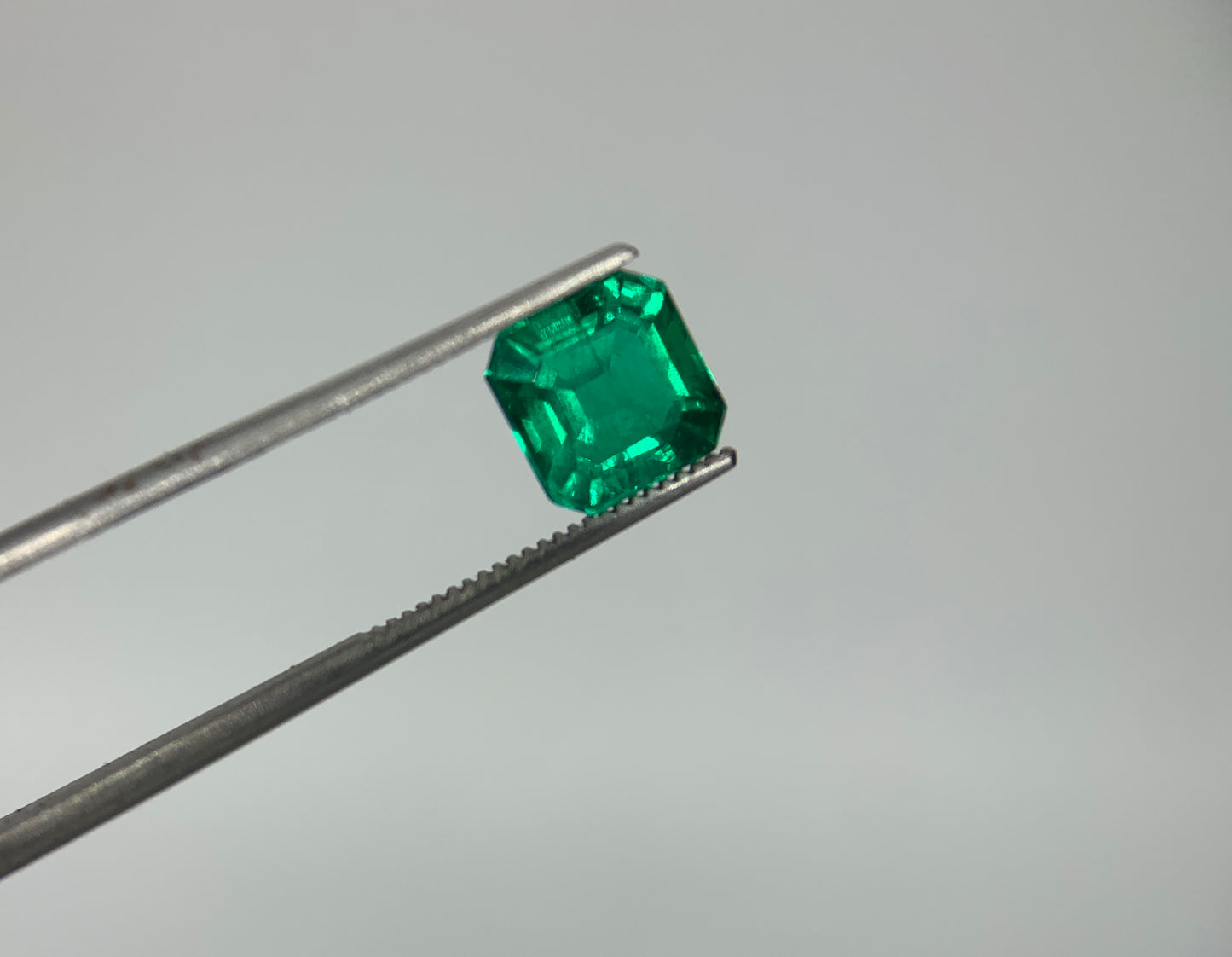 Colombian Emerald, Asscher Cut, 1.65ct Lab-Grown