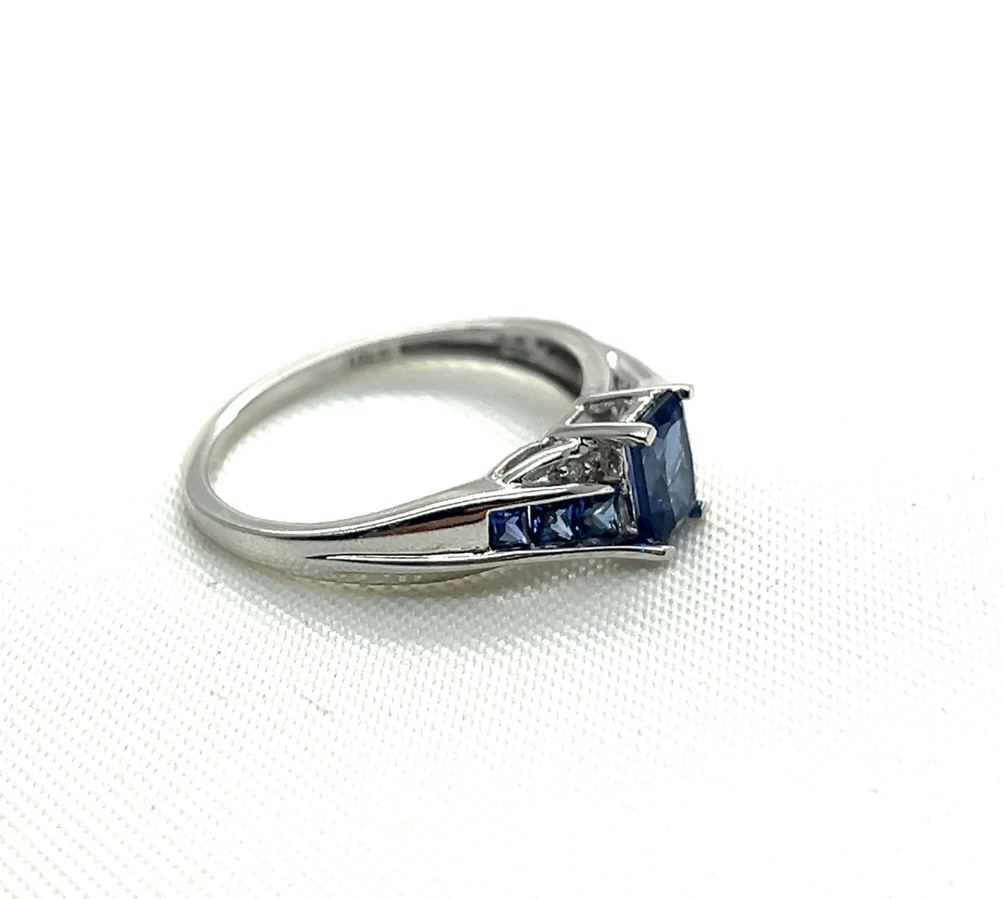 Sapphire White Gold Ring