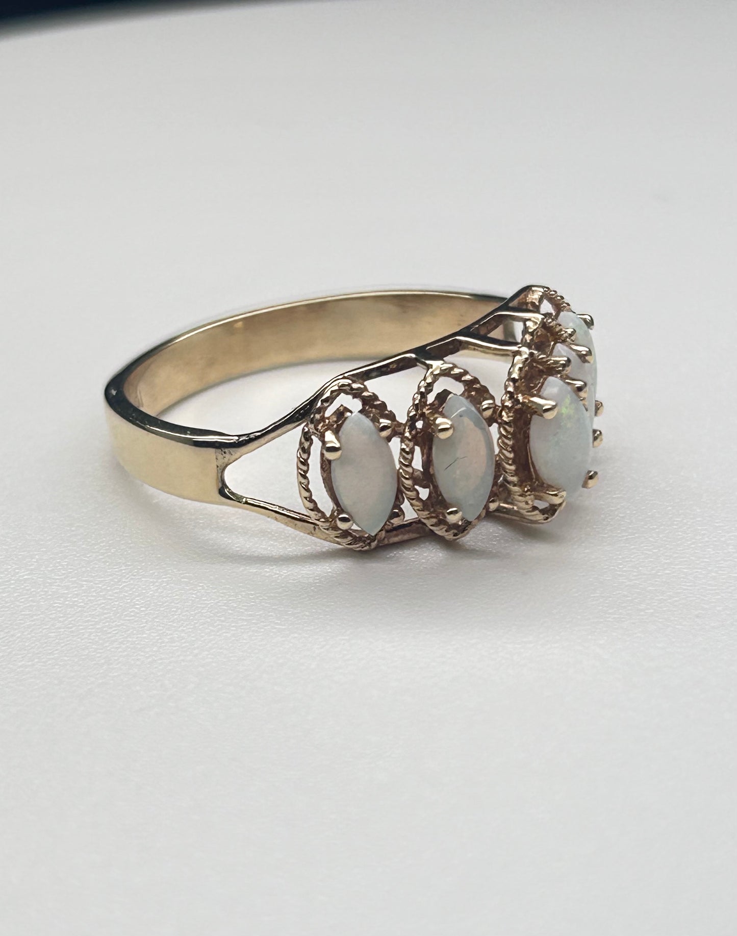 Opal 10K Gold Ring