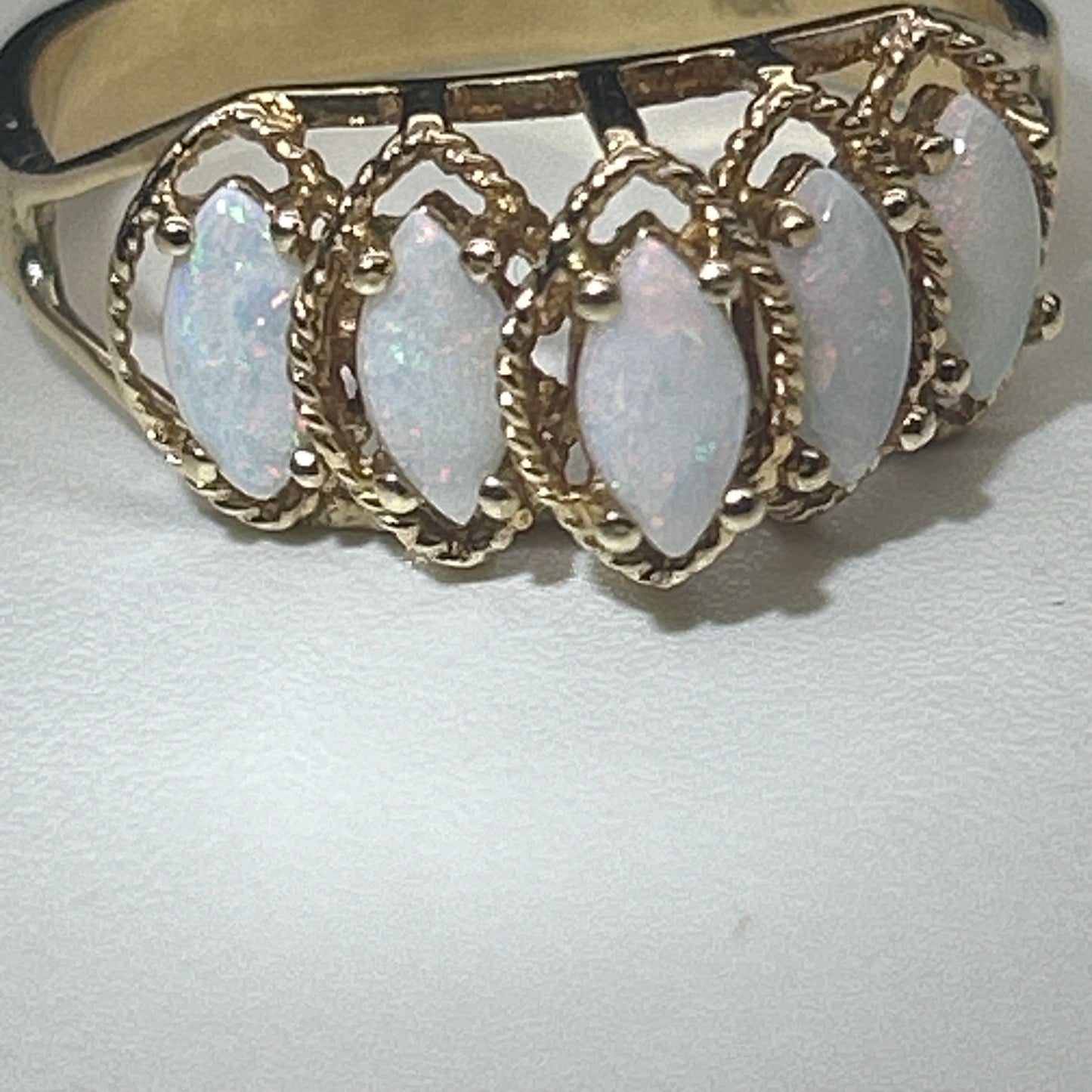 Opal 10K Gold Ring