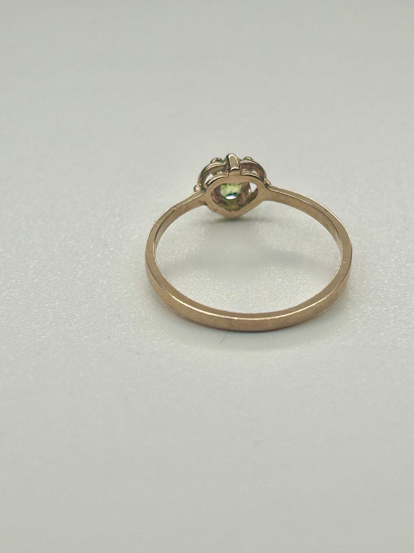 Peridot 10K Gold Ring