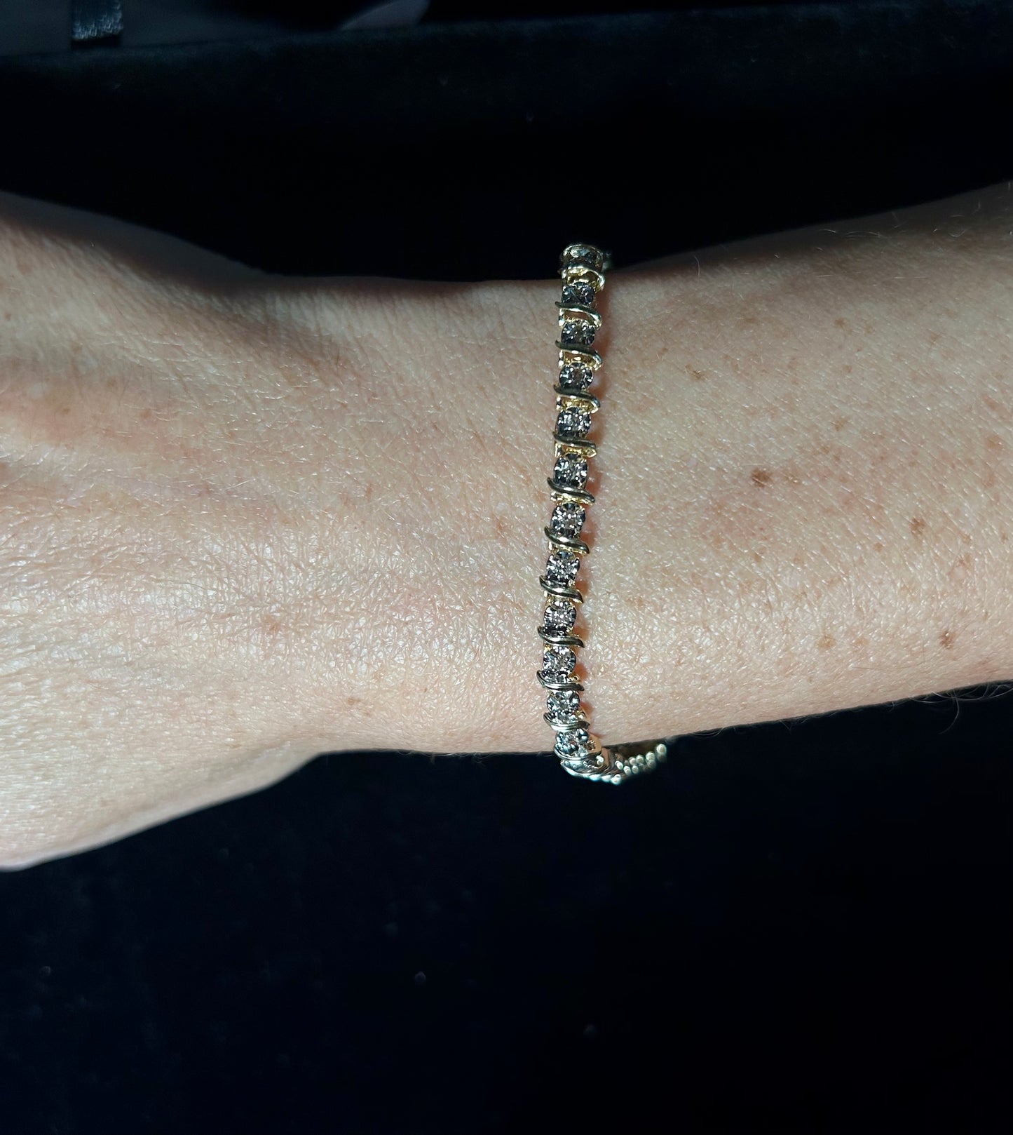 14K Gold Diamond Tennis Bracelet